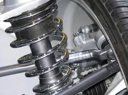 coil spring and car tire